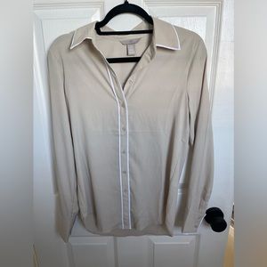 H&M beige blouse